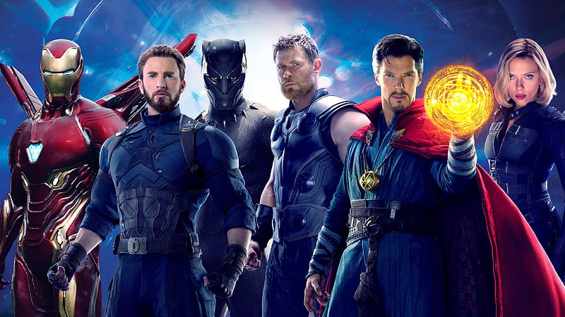avengers: infinity war, doctor strange, captain america, Movies, HD wallpaper