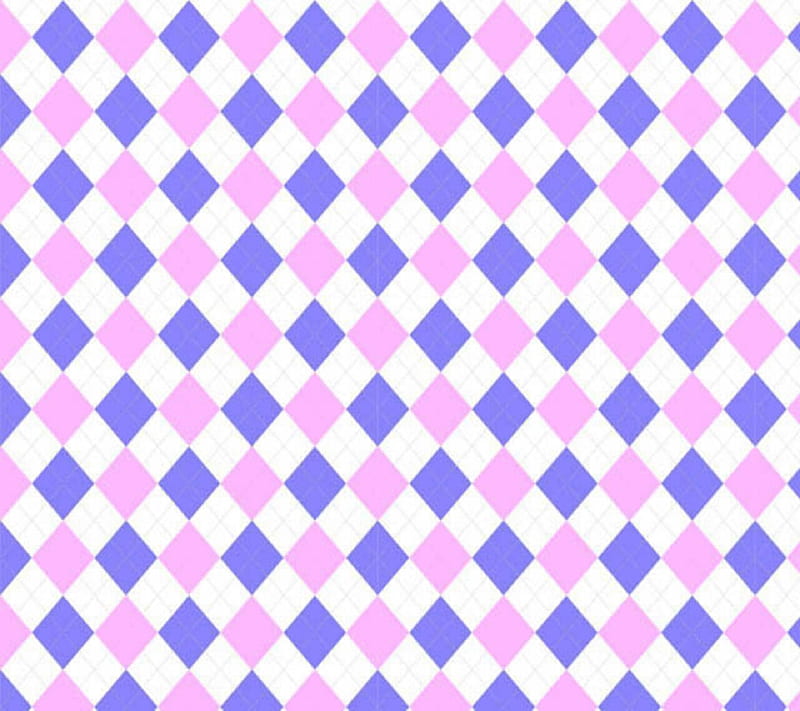 Pink Blue Squares, blue, pink, squares, HD wallpaper