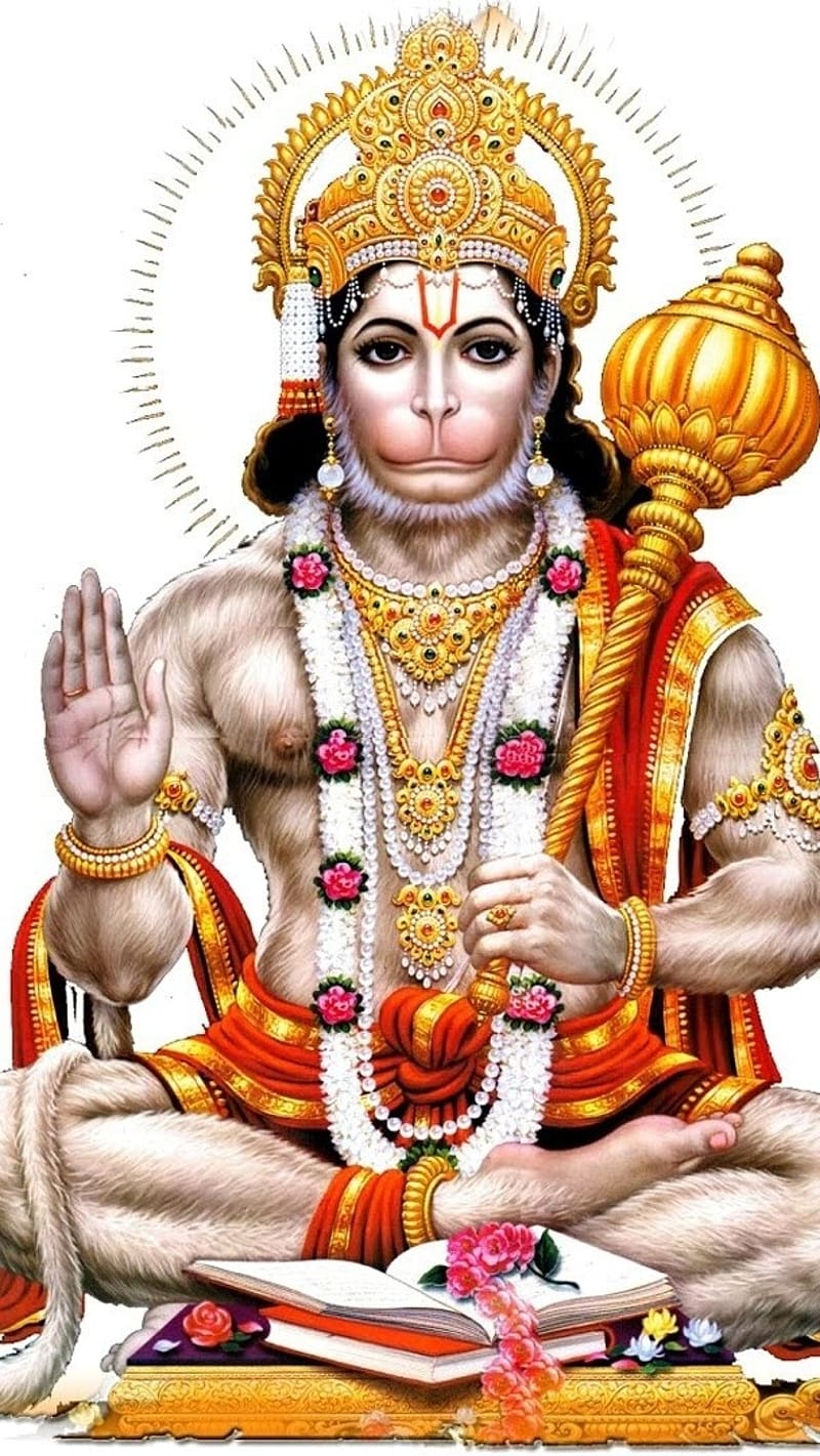 Lord Hanuman With White Background, hanuman, white, background, devotional,  bhakti, HD phone wallpaper | Peakpx