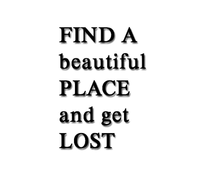 Find A Place, bonito, lost, HD wallpaper