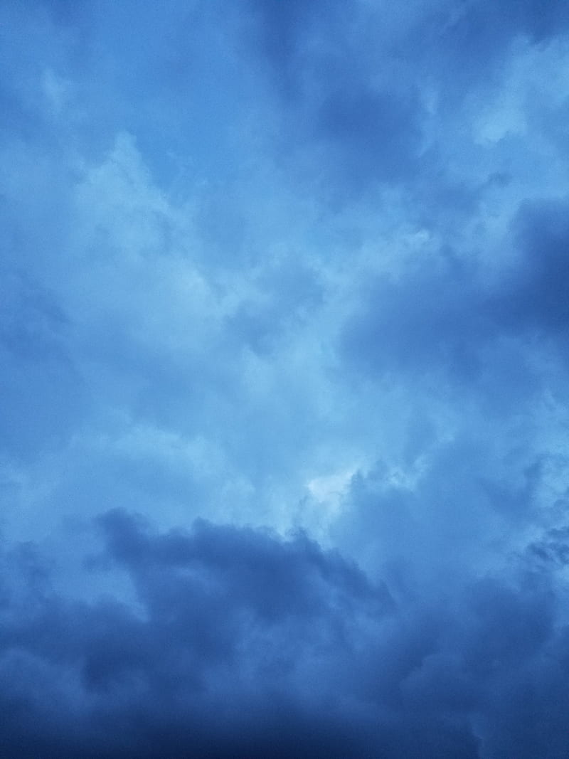 Dark sky, black, blue, slender, HD phone wallpaper | Peakpx