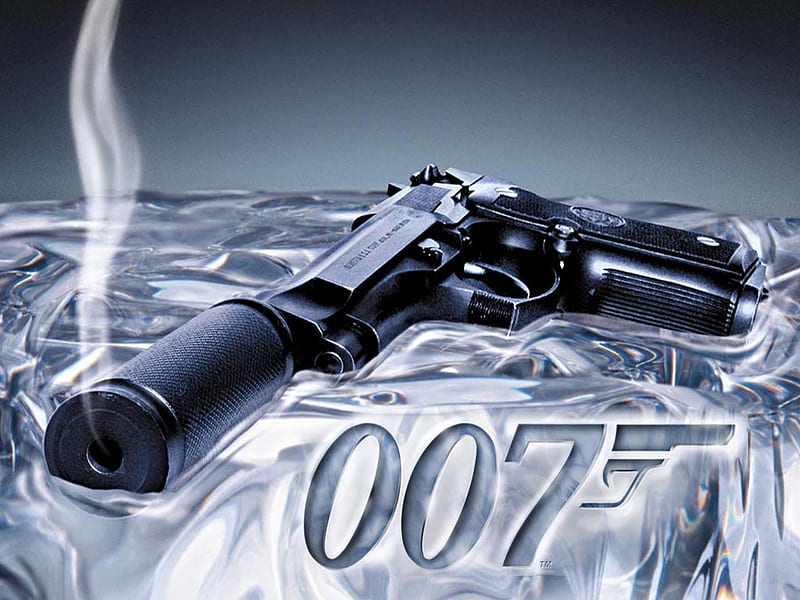 007, james bond, weapon, HD wallpaper