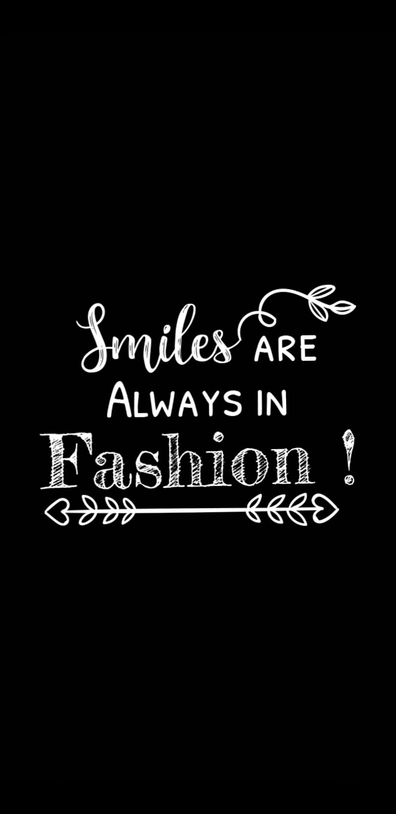 Smile, always, fashion, love, HD phone wallpaper