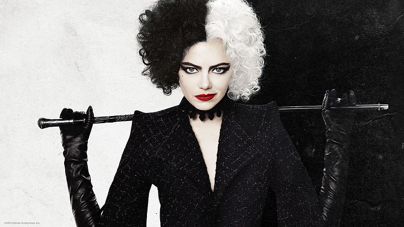 Movie, Cruella, Emma Stone, HD wallpaper