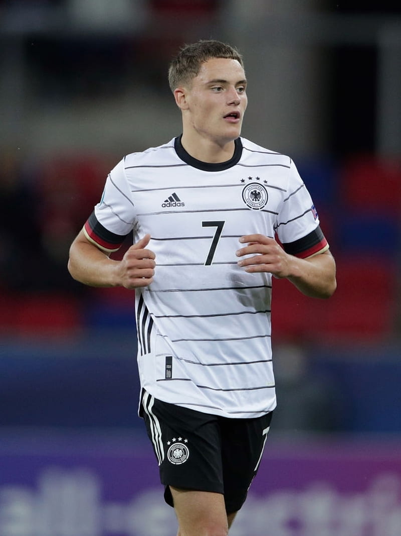 Florian Wirtz, german, soccer, euro u21, leverkusen, germany, fussball, HD phone wallpaper