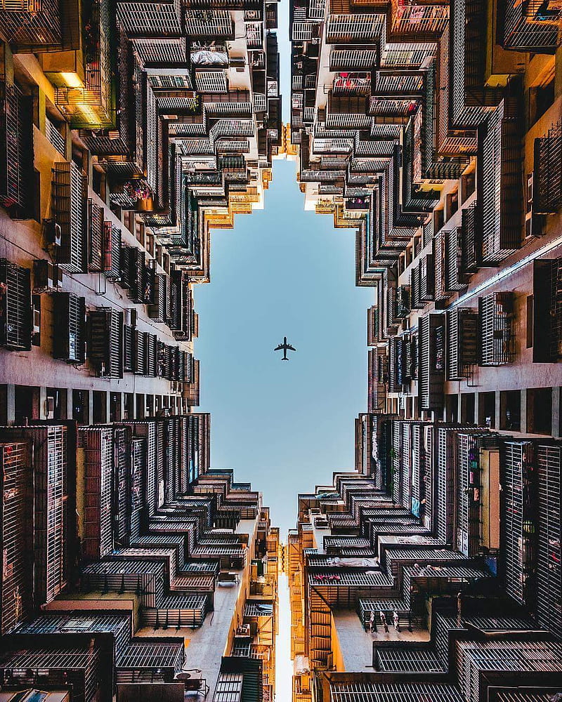 Human is Amazing, airplane, building, house, rollen yamson, HD phone wallpaper