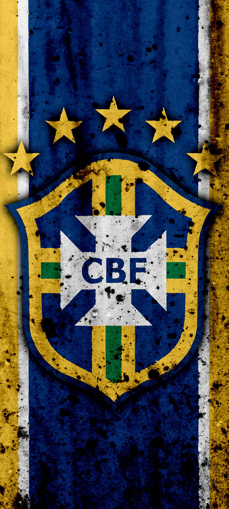 Brazil, logo, neymar, star, HD phone wallpaper | Peakpx