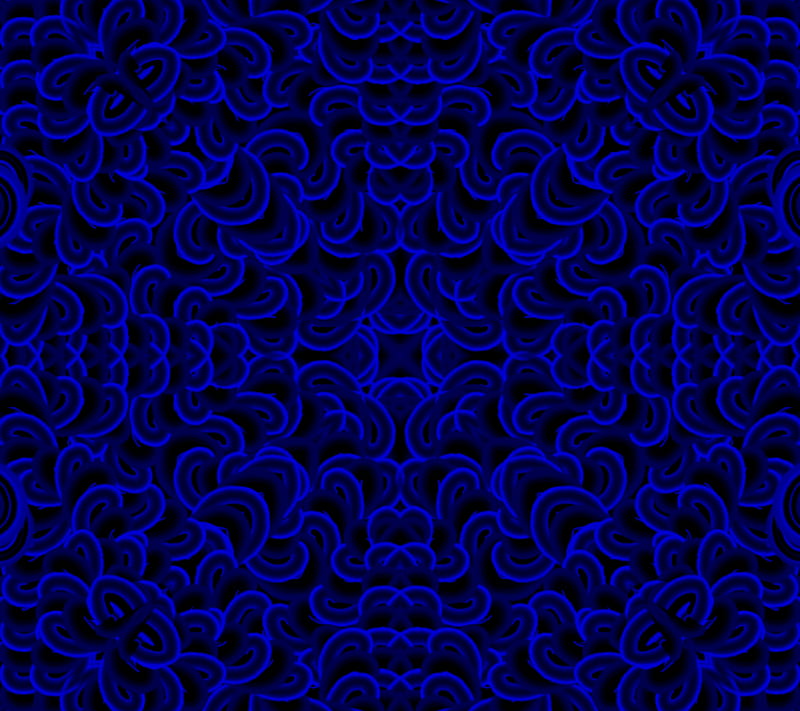 Art Deco Blue 7, abstract, HD wallpaper
