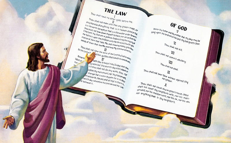 The law of God, christ, jesus, law, god, HD wallpaper