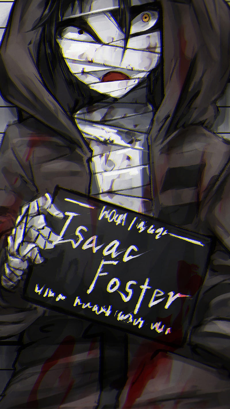 Isaac Zack Foster, angels of death, anime, anime guy, jack the reaper,  satsuriku no tenshi, HD phone wallpaper