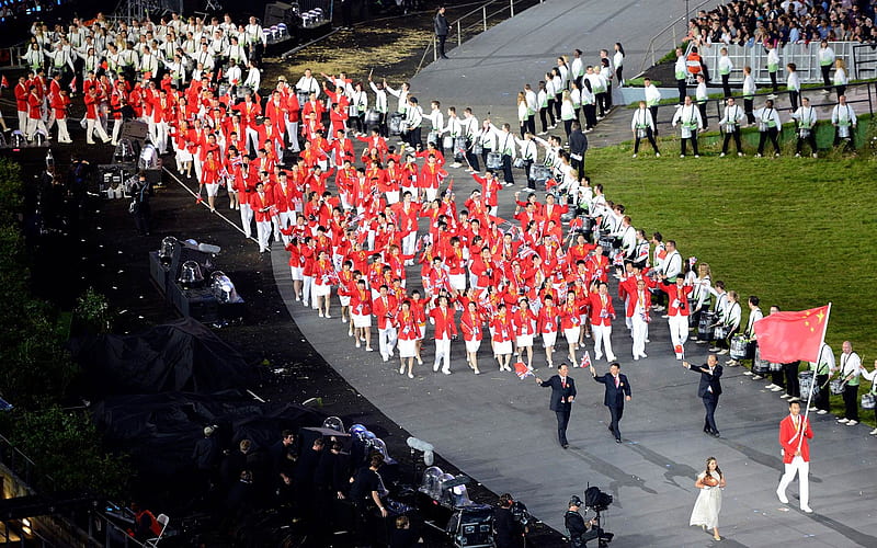 Leading The Way-London 2012 Olympics opening ceremony, HD wallpaper