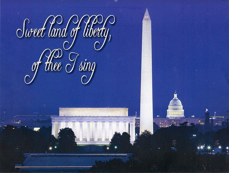 Washington Monument, monument, city, washington, capitol, blue, HD wallpaper