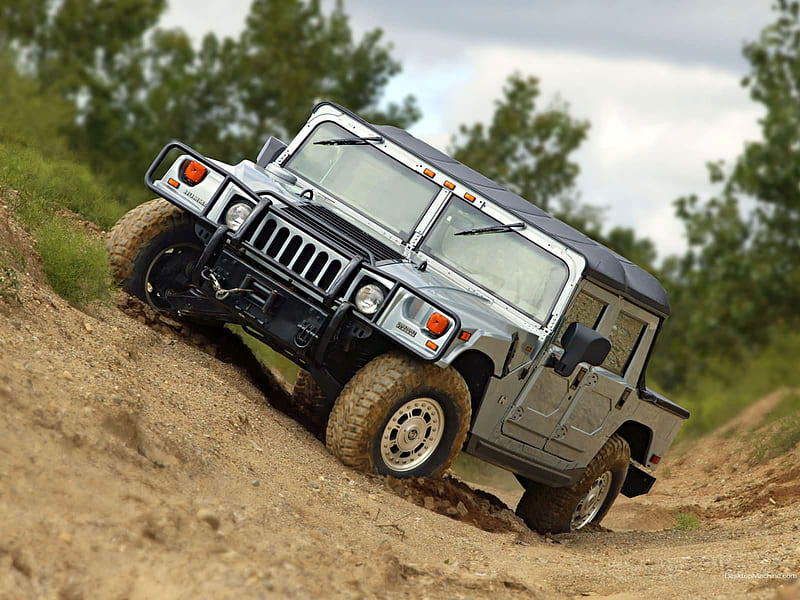 King off-road vehicles - the Hummer H1 series 14, HD wallpaper