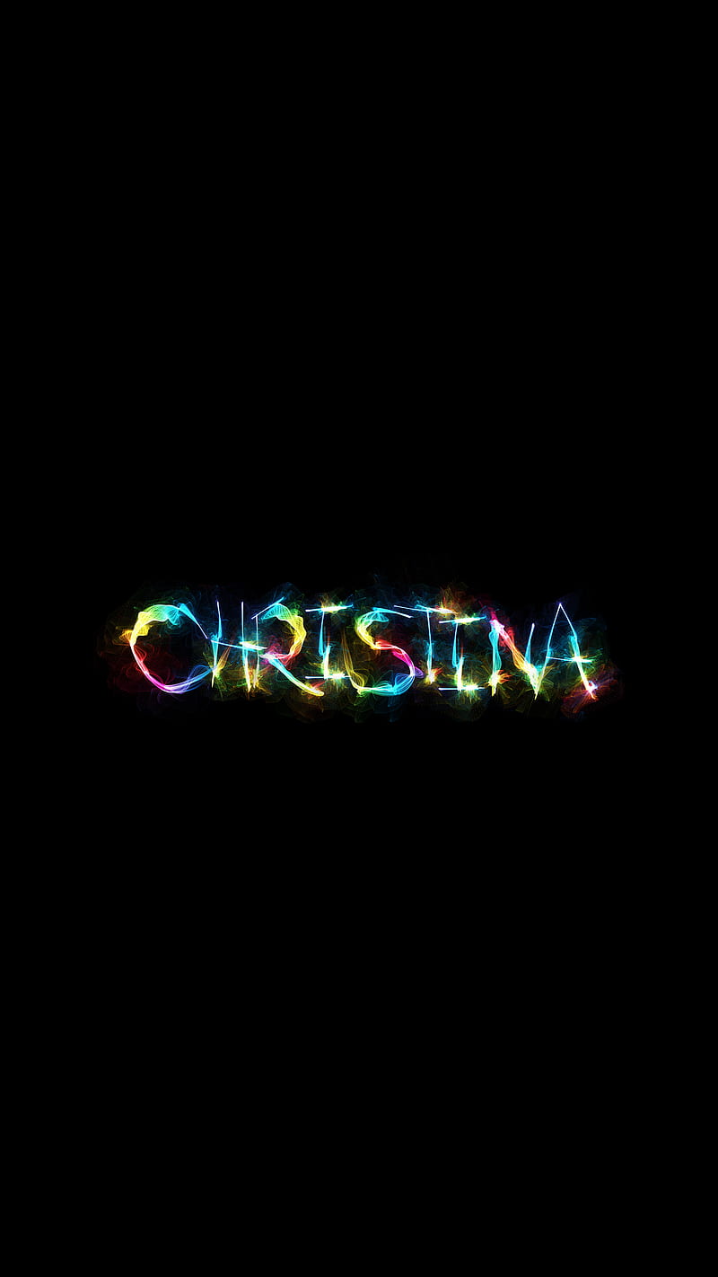Christina, Flame names, Name, human, name design, people, person name, your names, HD phone wallpaper