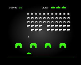 space invaders wallpaper