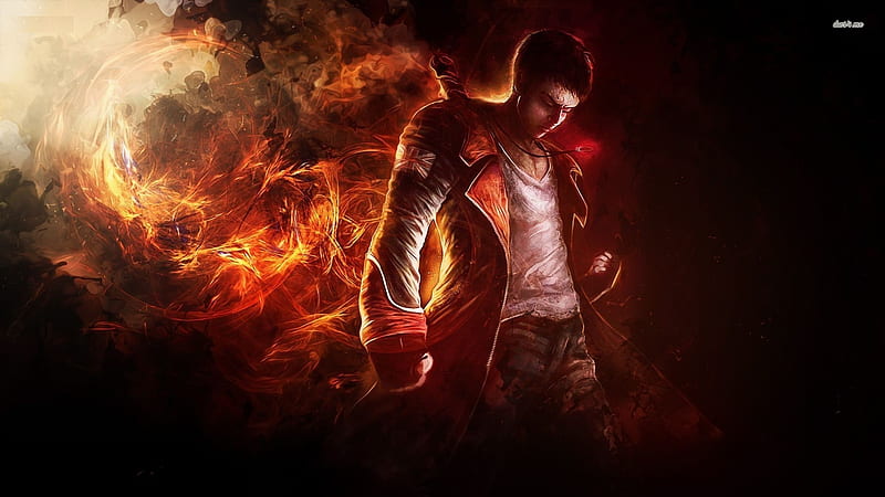 Các fan của trò chơi Devil May Cry chắc chắn sẽ hài lòng với bức ảnh nền chất lượng cao HD wallpaper này. Những chi tiết tuyệt đẹp và cực kỳ sắc nét trên hình nền sẽ khiến bạn phải thích thú khi nhìn vào nó.