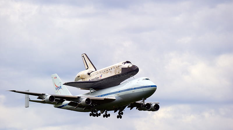 Discovery, aircraft, space, flight, space shuttle, HD wallpaper