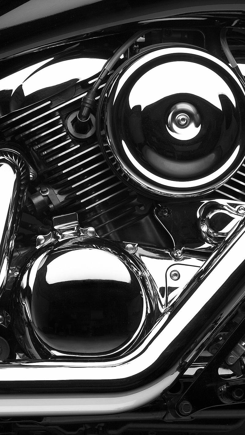 Bike engine, engine, motorcycle, HD phone wallpaper