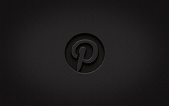 HD pinterest black logo wallpapers | Peakpx