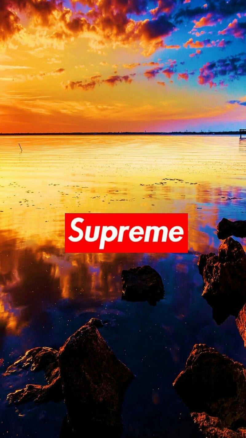 Supreme Ocean, colorful, sky, starry, HD phone wallpaper