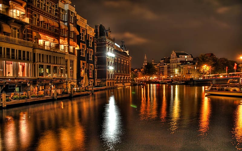 Cities, Netherlands, Amsterdam, HD wallpaper