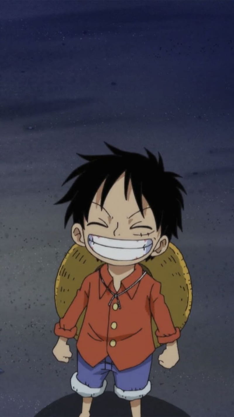 Hình nền Luffy Cute dễ thương nhất  Anime one piece Dễ thương Chibi