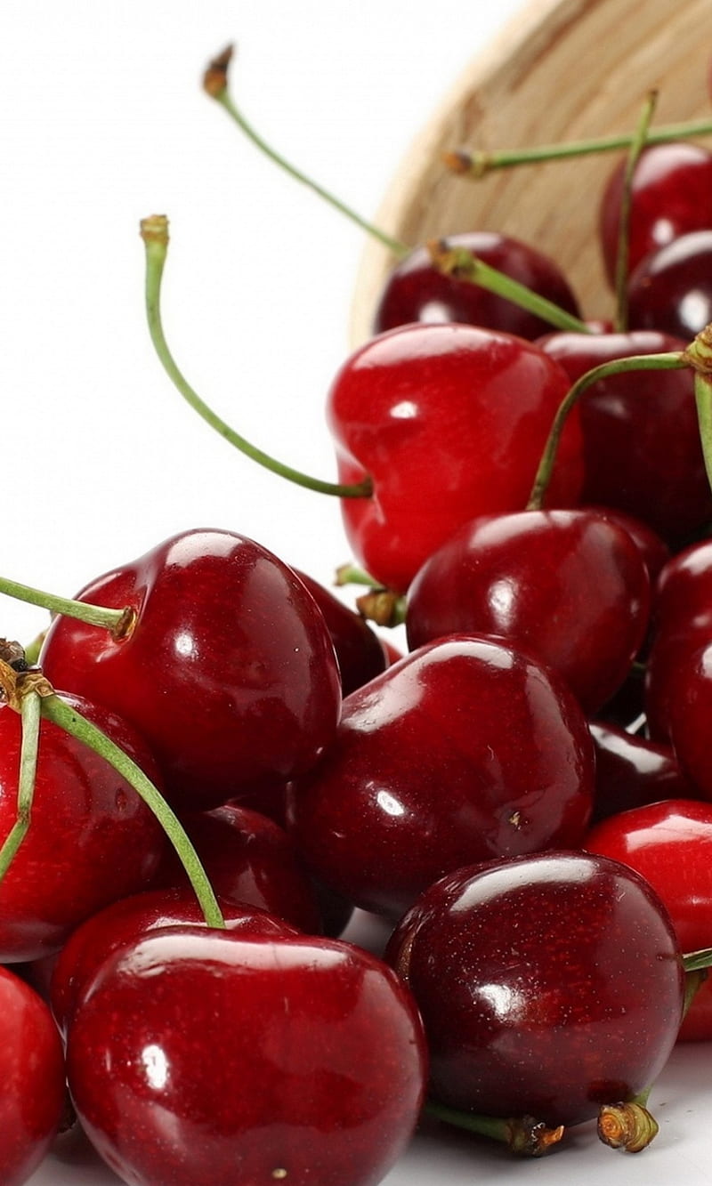 Cherries Cherry Fruit Hd Phone Wallpaper Peakpx