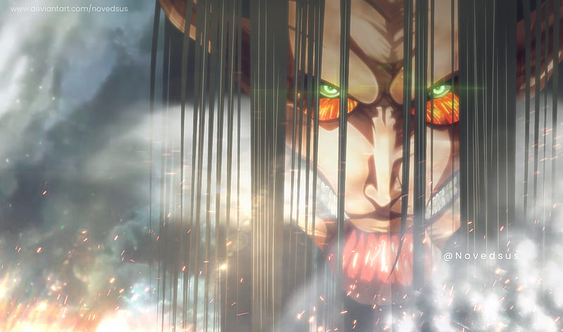 Anime Attack On Titan Eren Yeager Shingeki No Kyojin #1080P