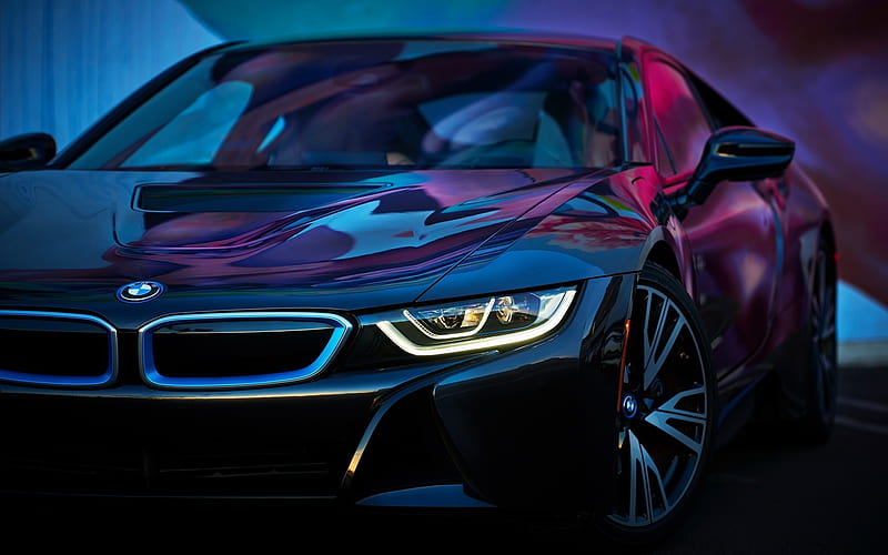 BMW i8, german cars, 2018 cars, supercars, new i8, BMW, HD wallpaper