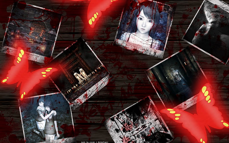 Fatal Frame II: Crimson Butterfly, cute, japanese, ghosts, game, scary, girls, horror, HD wallpaper