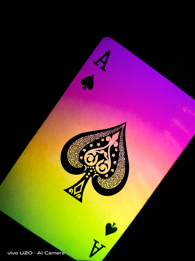 Ace of Spades, love, amoled, cards, dark, colourful, , card, HD phone  wallpaper | Peakpx