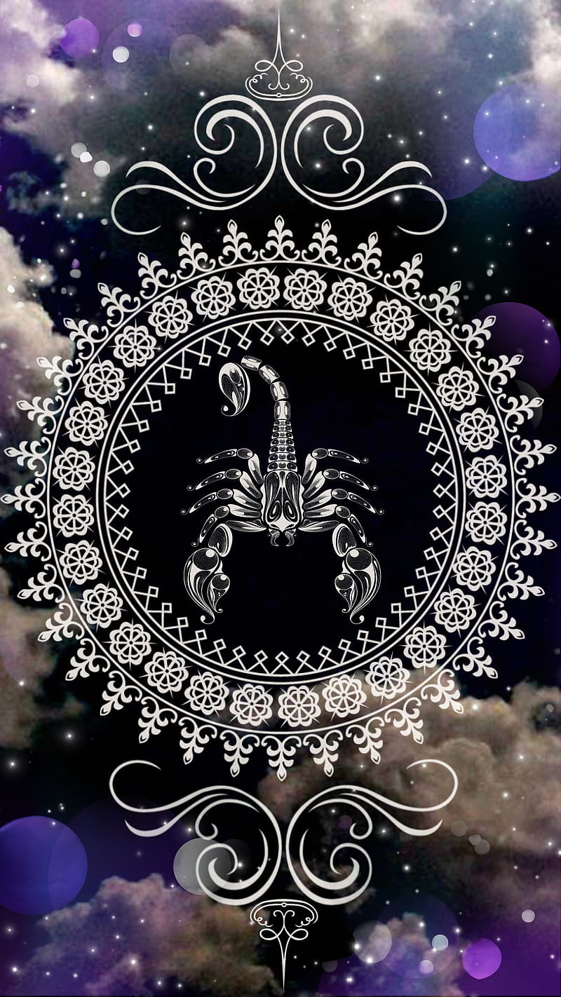 Mandala escorpio, astrología, nubes, fortuna, mandala, místicas, oculto,  escorpio, Fondo de pantalla de teléfono HD | Peakpx