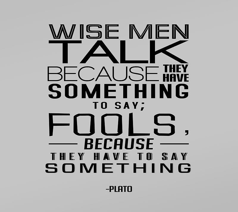 Plato, quote wise men, HD wallpaper