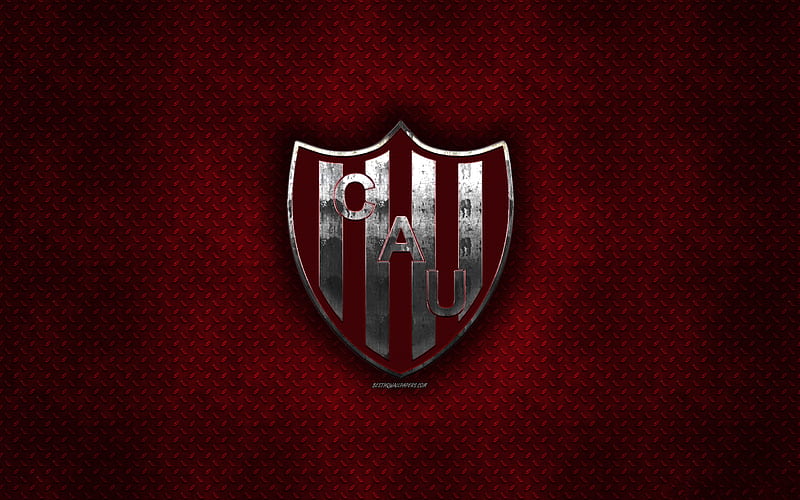 Club Atletico Union, Argentine football club, red metal texture, metal HD wallpaper | Peakpx