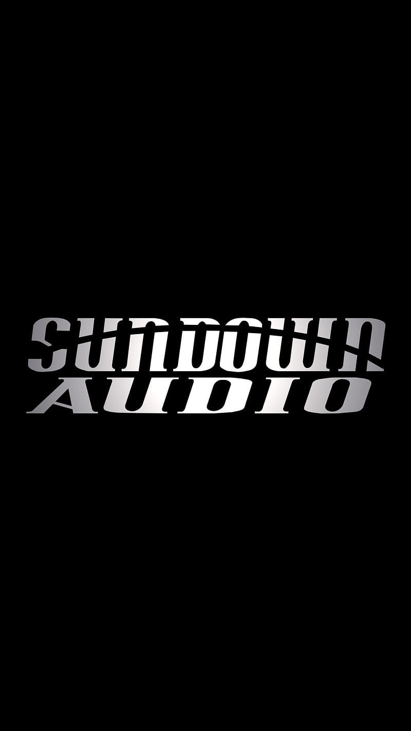 Sundown Audio Logo, black, car audio, spl, sundown audio, HD phone wallpaper