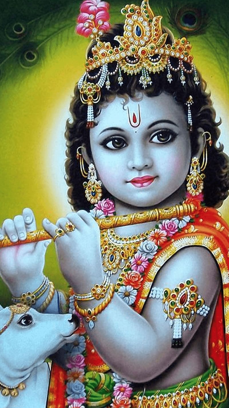 Shri Krishna Ji Gayya Ke Sath, shri krishna ji ke, bhakti, HD phone  wallpaper | Peakpx
