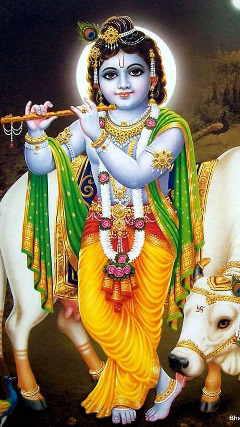 Krishna Bhagwan Ka, god, lord, krishna, HD phone wallpaper