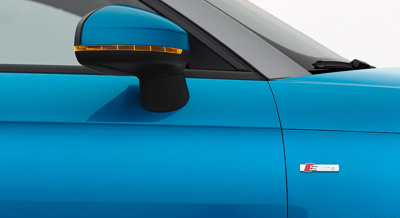 2015 Audi A1 Sportback (Hainan Blue) - Mirror , car, HD wallpaper