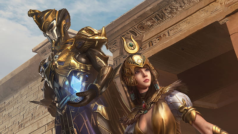 Golden Pharaoh X Suit Pubg, pubg, ps4-games, playerunknowns-battlegrounds, 2020-games, games, HD wallpaper