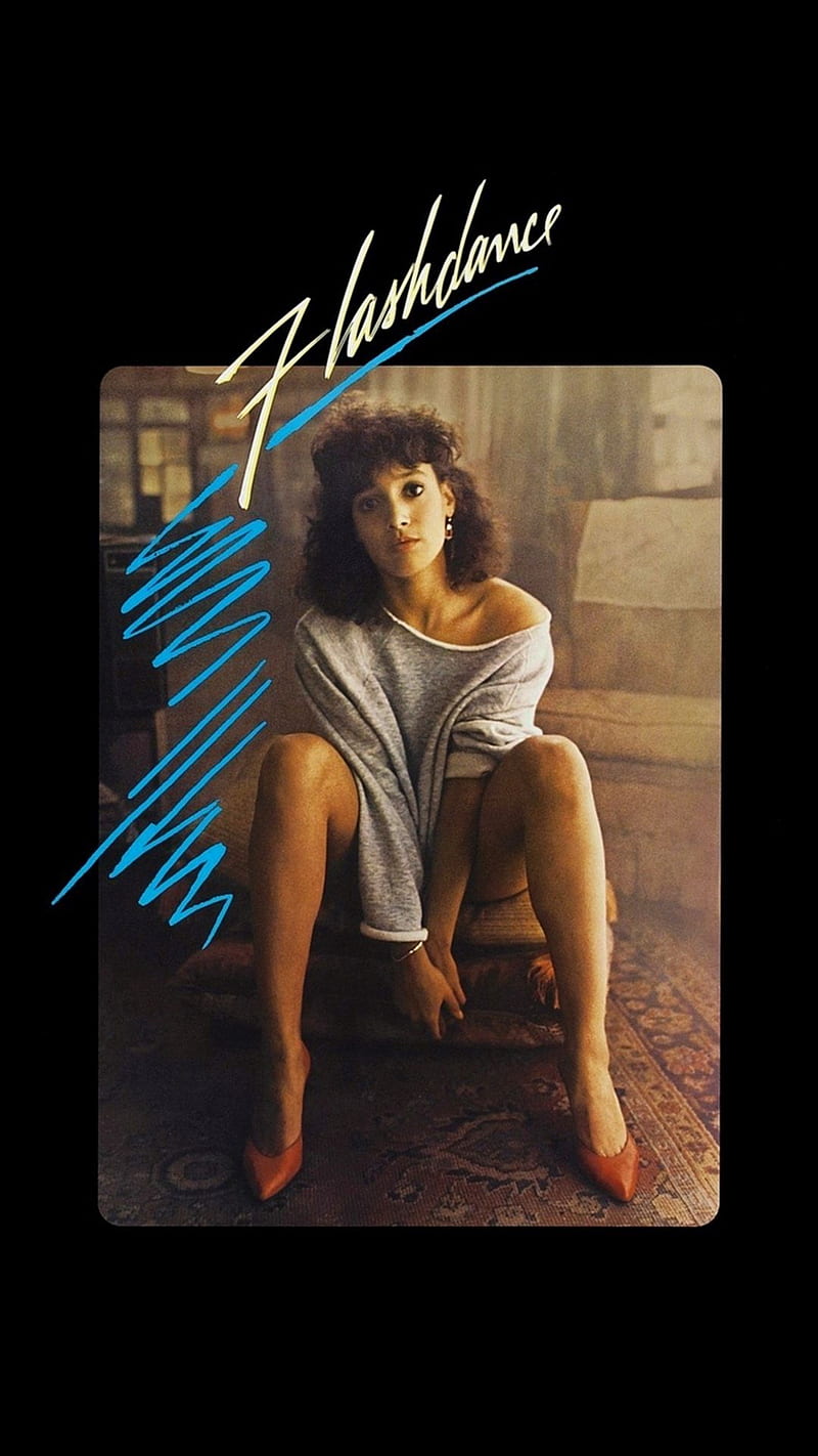Flasance 1983, jennifer beals, movie, poster, HD phone wallpaper