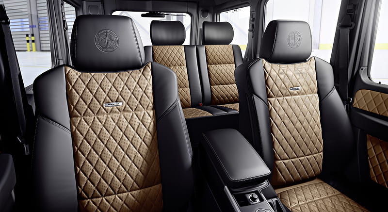 2016 Mercedes-AMG G65 (Designo Nappa Leather Black/Sand, Designo Piano Lacquer Trim in Champagne White) - Interior , car, HD wallpaper