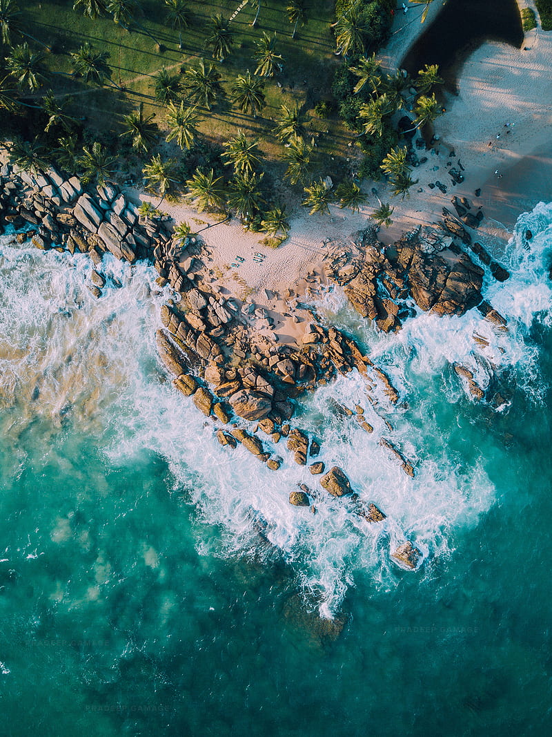 Ocean Sri lanka, bonito, nature, oceam, sri lanka, HD phone wallpaper