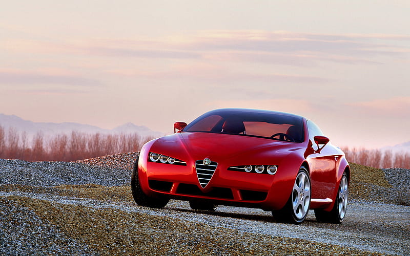 Alfa Romeo Brera Concept, HD wallpaper