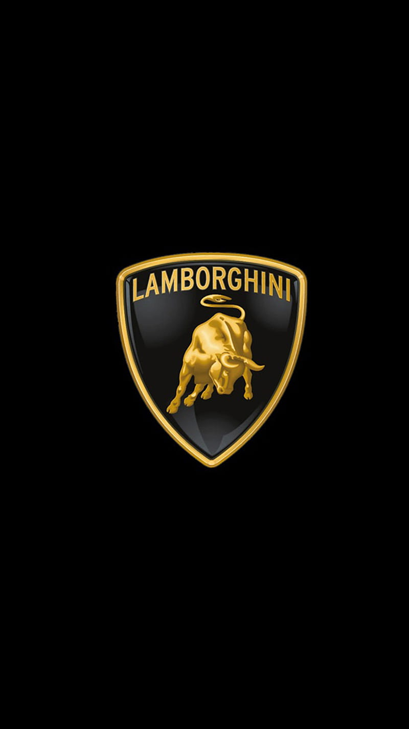 Lamborghini logo, HD phone wallpaper