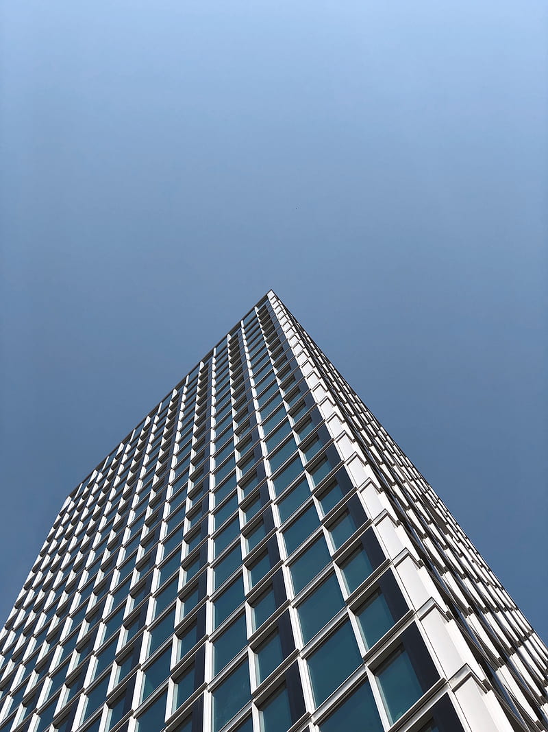 low angle graphy of high rise building, HD phone wallpaper
