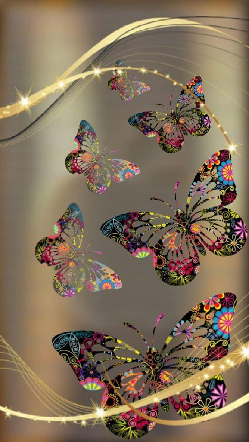 Mariposas, originales, Fondo de pantalla de teléfono HD | Peakpx