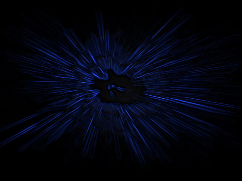 Blue Tunnel, quality, high, blur, black, abstract, definiton, speed, cool, 1600, 1200, lines, x, blue, HD wallpaper