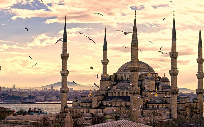Sultan ahmed Mosque-Urban Architecture, HD wallpaper