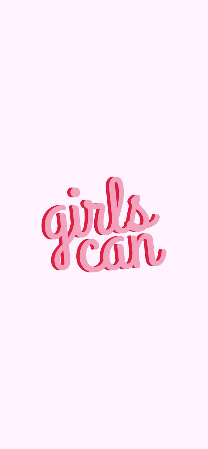 Girls Can Women Courage Quote White Version Sticker By Isabelle Anne ...