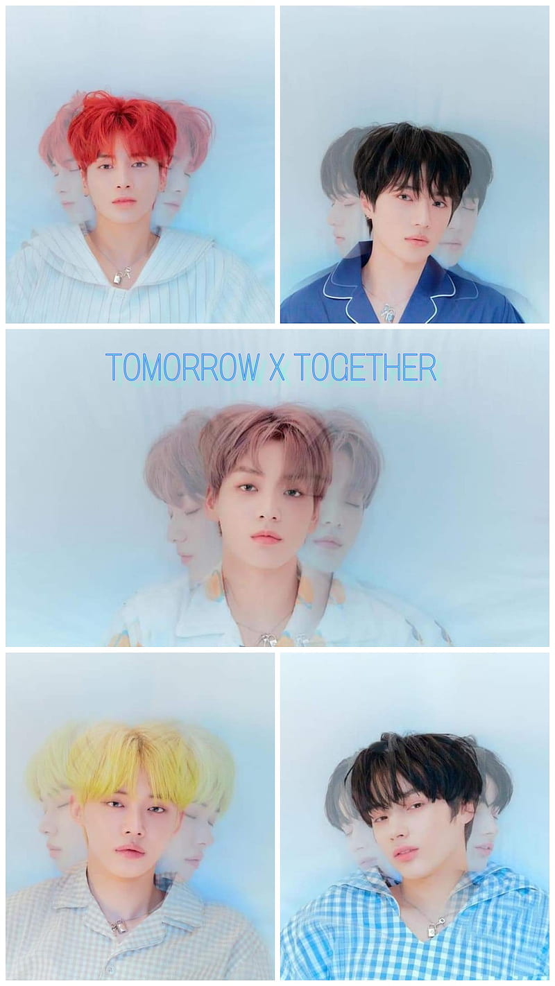 Tomorrow X Together, bighit, boys, cute, kpop, members, txt, HD phone wallpaper